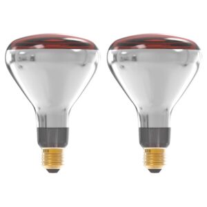 Technik E27 Infraroodlamp Dimbaar 250W - Half Infrarood Lamp R125 - 2 stuks