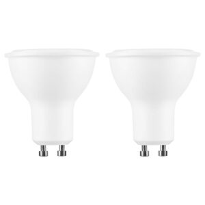 Modee GU10 LED Lamp 6W - 550lm - 4000K - Neutraal Wit - LED Spot - Vervangt 42W Halogeen Gloeilamp - 2 stuks