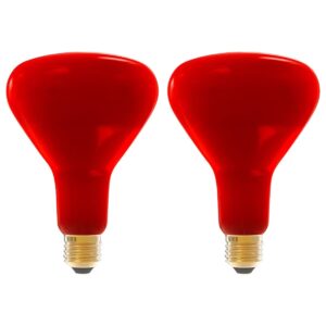 Technik R125 Infraroodlamp E27 150W - 1250lm - 2700K - Rood Licht - Warmtelamp - 2 stuks