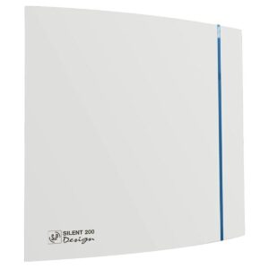 Soler & Palau Silent-200 Design Badkamer-/Toiletventilator - 230V AC - 16W - 175 m³/h - 35dB - IP45 - SILENT-200CZ
