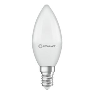 Ledvance LED Kaarslamp  E14 - 2.9W 245lm 2700K Mat Glas - Ø35mm - Geschikt voor wandlampen, kinderkamers, kleine armaturen