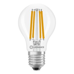 Ledvance LED Classic A60 Filament Lamp E27 - 11W 1521lm 2700K 230V - Ø60mm - Geschikt voor woonkamer, eetkamer, grote armaturen