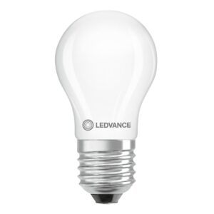 Ledvance LED Classic P45 Filament Lamp E27 - 1.8W 250lm 2700K 230V - Mat Glas - Ø45mm - Geschikt voor Wandlampen, Slaapkamer & Kinderkamers