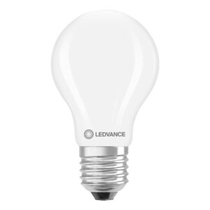 Ledvance LED Classic A60 Filament Lamp E27 - 5.9W 806lm 4000K 230V - Mat Glas - Ø60mm - Geschikt voor vergaderruimte, hal, studeerhoek