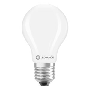 Ledvance LED Classic A60 Filament Lamp E27 - 5.9W 806lm 2700K 230V - Mat Glas - Ø60mm - Geschikt voor slaapkamers, hotels, zachte sfeerverlichting