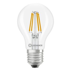 Ledvance LED Classic A60 Filament Lamp E27 - 3.4W 470lm 4000K 230V - Mat Glas - Ø60mm - Geschikt voor keuken, werkruimte, halverlichting