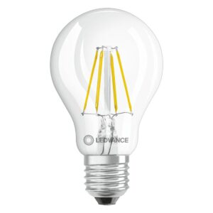 Ledvance LED Filament Lamp A60 E27 - 4W 470lm 4000K 230V - Ø60mm - Geschikt voor keuken, werkruimte, kantoor