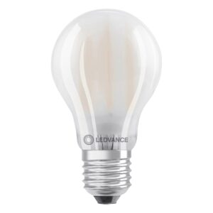 Ledvance LED Filament Lamp A60 E27 - 4W 470lm 2700K 230V - Mat Glas - Ø60mm - Geschikt voor eetkamer, wandlampen, klassieke armaturen