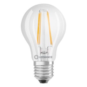 Ledvance LED Filament Lamp A60 E27 - 6.5W 806lm 2700K 230V - Ø60mm - Geschikt voor woonkamer, eetkamer, hanglampen
