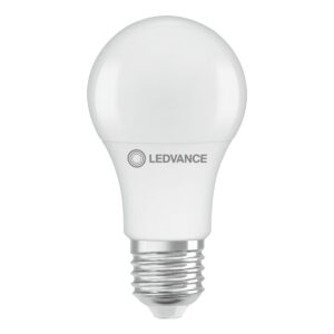 Ledvance LED Classic lamp A60 E27 - 9.4W 806lm 2700K 230V - Mat Glas - Ø60mm - Duurzame LED Lamp - Geschikt voor Woonkamer & Slaapkamer