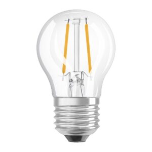 Ledvance LED Lamp Classic P45 E27 - 5W 470lm 4000K Ø45mm - LED Kogellamp - Voor Open Armaturen & Moderne Interieurs