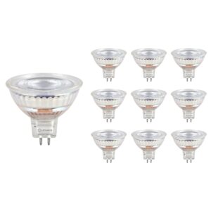 Ledvance LED Spot MR16 GU5.3 - 2W 210lm 3000K 12V - Ø50mm - 36° - Geschikt voor woonkamer, horeca, lounges - 10 stuks