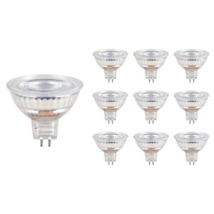 Ledvance LED Spot MR16 GU5.3 - 6.1W 621lm 2700K 12V - Ø50mm - 36° - Geschikt voor horeca, grotere armaturen, algemene verlichting - 10 stuks