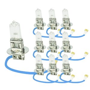 EXTREME Halogeenlamp H3 - 12V 55W - PK22s - Auto Mistlamp / Werklamp - 10 Stuks