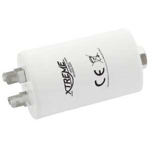 XTREME Motorcondensator 4µF 450V AC - Met Faston Aansluitingen - Start/Bedrijf