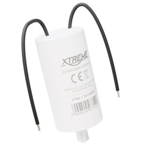 XTREME Motorcondensator 7µF 450V AC - Condensator met Kabels - Start/Bedrijf