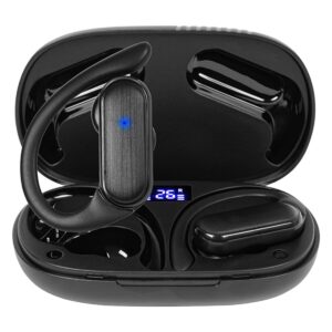 BLOW BTE800 Draadloze Oordopjes - Bluetooth 5.3 - Sport Hoofdtelefoon met X-Bass - Oplaadcase 1000mAh - 60mAh - Zwart