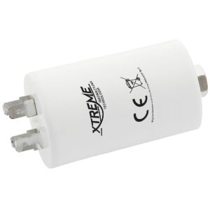 XTREME Motorcondensator 2µF 450V AC - Met Faston Aansluitingen - Start/Bedrijf