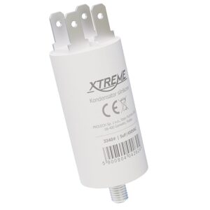 XTREME Motorcondensator 5µF 450V AC - Met Faston Aansluitingen - Start/Bedrijf