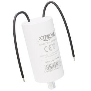 XTREME Motorcondensator 8µF 450V AC - Condensator met Kabels - Start/Bedrijf