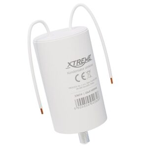 XTREME Motorcondensator 25µF 450V AC - Condensator met Kabels - Start/Bedrijf