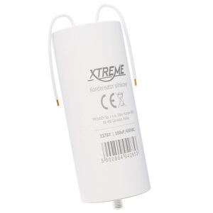 XTREME Motorcondensator 100µF 450V AC - Condensator met Kabels - Start/Bedrijf
