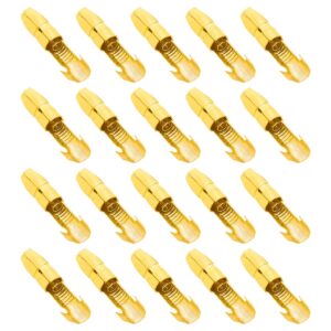 VLTG Ongeïsoleerde Bullet Stekker 3.5mm - Mannelijk - Ronde Kabelschoen - 20 stuks
