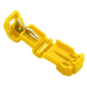 VLTG Gele Snelkoppeling - Kabelschoen Aftakconnector - Voor Kabel 1.0-2.5 mm² - 20 stuks