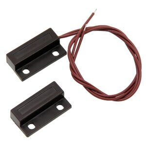 BLOW Magneetcontact - Reed Schakelaar - HO-03B - Bruin - Deursensor voor Alarmbeveiliging