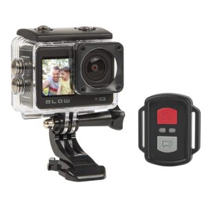 BLOW Action Camera - 5K Ultra HD - Waterdicht - Sportcamera met LCD Scherm & Accessoires