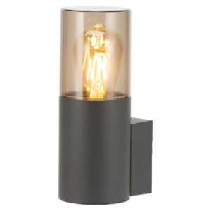 Avide Athen Buiten Wandlamp - Moderne Buitenlamp - 22cm - LED - 220-240V - Zwart