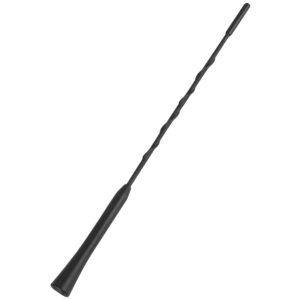 BLOW Autoradio Antenne Mast + 2x Draadverloop - FM/AM - 30cm - M6 - FMM301