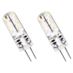 Spectrum LED Insteeklampje G4 1.5W - 12V - 95 Lumen - 3000K Warm wit - Gezellig licht - Energiezuinig - 2 stuks