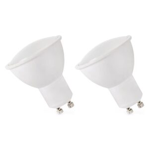 Spectrum LED Lamp GU10 1.5W - 230V - 120 Lumen - 3000K Warm Wit - Gezellig licht - Energiezuinig - 2 stuks