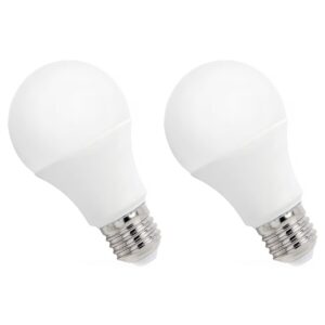 Spectrum LED Lamp E27 4.9W - 230V - 450 Lumen - 3000K Warm wit - Gezellig licht - Energiezuinig - 2 stuks