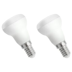 Spectrum LED Reflectorlamp E14 3W - 230V - 180 Lumen - 3000K Warm wit - Gezellig licht - Energiezuinig - 2 stuks