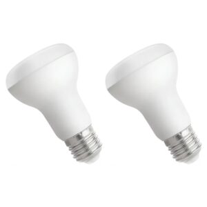 Spectrum LED Reflectorlamp E27 8W - 230V - 710 Lumen - 3000K Warm wit - Gezellig licht - Energiezuinig - 2 stuks