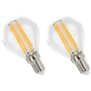 Spectrum LED Lamp E14 4W 230V - 500 Lumen - 2700K Warm wit - Gezellig licht - Energiezuinig - 2 stuks