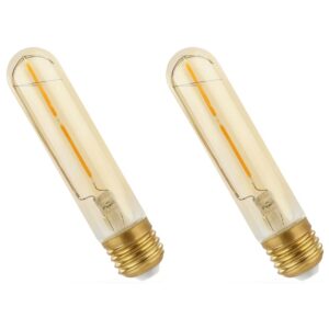 Spectrum LED Lamp E27 2W 230V - 240 Lumen - 2400K Warm wit - Gezellig licht - Energiezuinig - 2 stuks