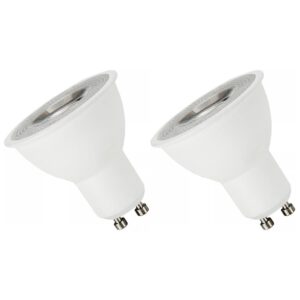 Spectrum LED Lamp GU10 4W - 230V - 300 Lumen - 3000K Warm Wit - Gezellig licht - Energiezuinig - 2 stuks