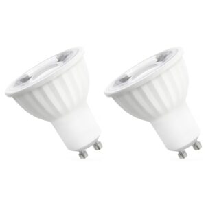 Spectrum LED Lamp GU10 6W - 230V - 530 Lumen - 4000K Neutraal Wit - Natuurlijk licht - Energiezuinig - 2 stuks