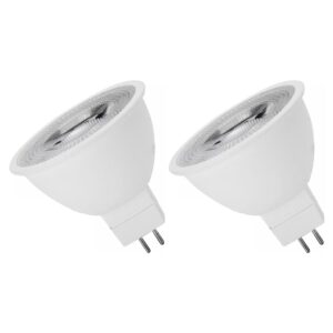 Spectrum LED Lamp GU5.3 12V 6W - 450 Lumen - 3000K Warm wit - Gezellig licht - Energiezuinig - 2 stuks