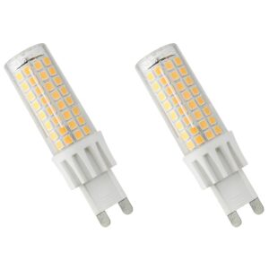 Spectrum LED Insteeklampje G9 7W - 230V - 780 Lumen - 4000K Neutraal Wit - Natuurlijk Licht - Energiezuinig - 2 stuks