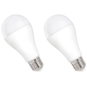 Spectrum LED Lamp E27 15W - 230V - 1600 Lumen - 6000K Koud wit - Helder daglicht - Energiezuinig - 2 stuks