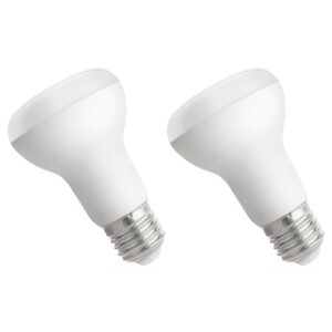 Spectrum LED Reflectorlamp E27 8W - 230V - 715 Lumen - 4000K Neutraal Wit - Natuurlijk Licht - Energiezuinig - 2 stuks