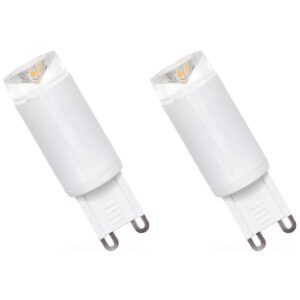 Spectrum LED Insteeklampje G9 2.5W - 230V - 200 Lumen - 4000K Neutraal Wit - Natuurlijk Licht - Energiezuinig - 2 stuks