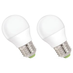 Spectrum Dimbare LED Lamp E27 6W - 230V - 500 Lumen - 4000K Neutraal Wit - Natuurlijk Licht - Dimbaar - Energiezuinig - 2 stuks