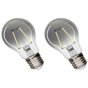 Spectrum LED Lamp E27 2W 230V - 150 Lumen - 4000K Neutraal wit - Natuurlijk licht - Energiezuinig - 2 stuks