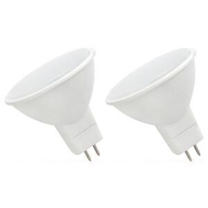 Spectrum LED Lamp GU5.3 4W - 12V - 415 Lumen - 4000K Neutraal Wit - Natuurlijk licht - Energiezuinig - 2 stuks