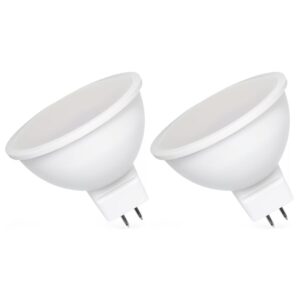 Spectrum LED Lamp GU5.3 6W - 12V - 570 Lumen - 4000K Neutraal Wit - Natuurlijk licht - Energiezuinig - 2 stuks